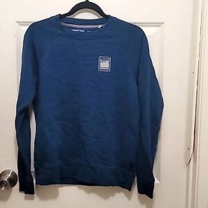 Patagonia women's alpine icon regenerative organic cotton crew sweat shirt sz s